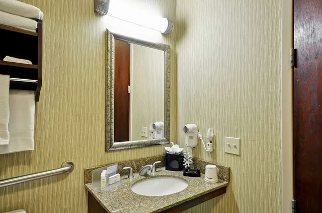 استوديو بسرير كينج مع أريكة لذوي الإعاقة، Hampton Inn Palm Beach Gardens 4/5