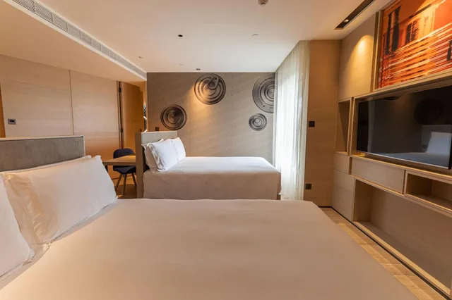 غرفة بسريرين كوين، HOTEL INDIGO KAOHSIUNG CENTRAL PARK 2/3