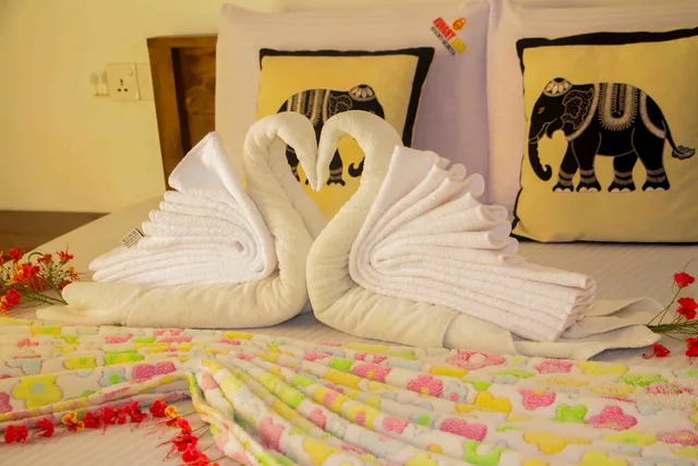 غرفة عائلية بسرير كوين وسريرين مزدوجين، Hungry Lion Resort 8/10