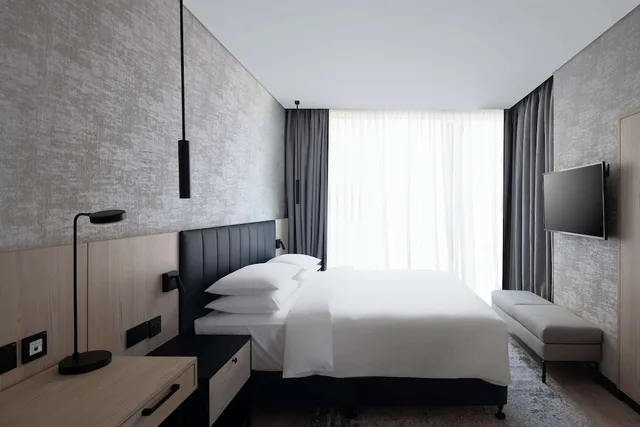 جناح بسرير كينج بإطلالة على البحر بغرفة نوم واحدة، Park Inn by Radisson Hotel & Apartments Kuwait 2/3