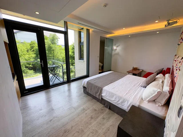 غرفة اقتصادية بسرير كينج بإطلالة على الحديقة، Villa Loherb 2/10