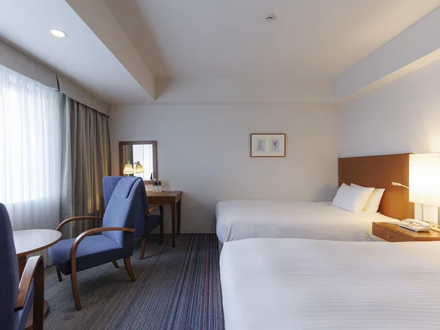 غرفة قياسية مفردة بسريرين منفصلين، Station Hotel Kokura 1/4