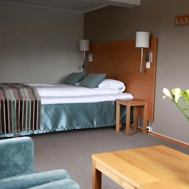 غرفة ديلوكس بسرير مزدوج، Sanner Hotell 3/4