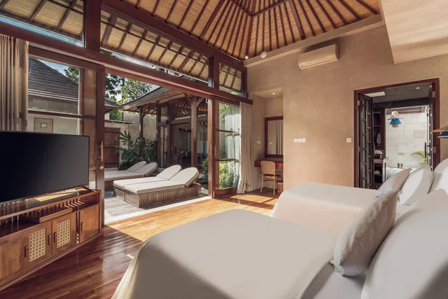 فيلا ملكية بسرير كينج بغرفتي نوم بمسبح خاص بجاكوزي، Asvara Villa Ubud by Ini Vie Hospitality 3/10