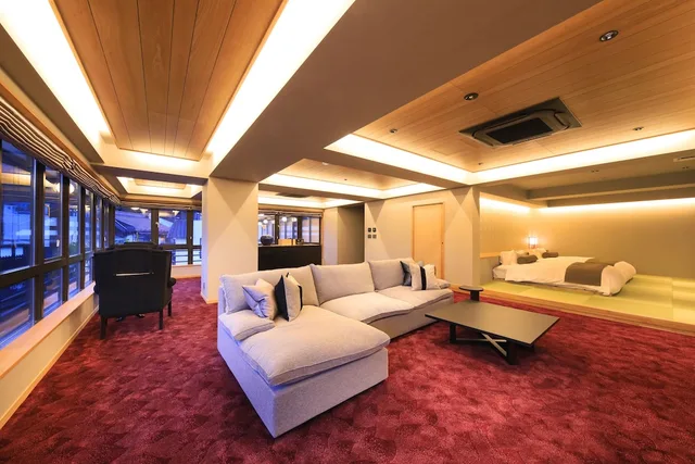 Presidential, Suite, Twin Beds, Allergy Friendly، WAQOO Naritasan Monzen 3/6