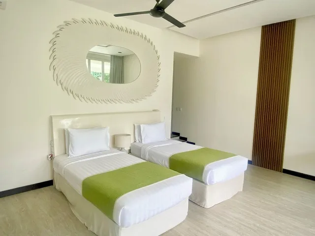 فيلا بسريرين منفصلين وسريرين كينج بإطلالة على البحر بـ5 غرف نوم بمسبح خاص، Eden the Residence at the Sea 10/10
