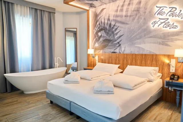 غرفة سوبيريور ديلوكس بسرير مزدوج، Parc Hotel Flora 2/10