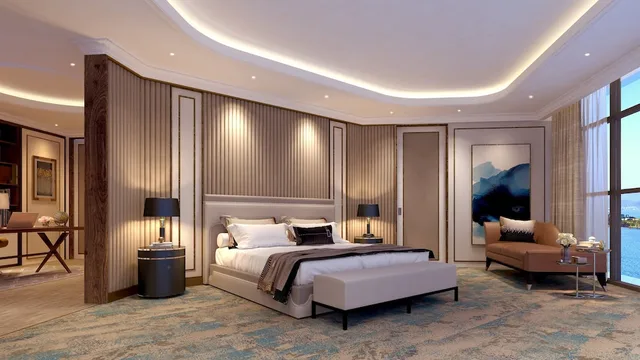 Penthouse Suite, King Bed, Ocean View, High Floor، Voco Scenia Bay Nha Trang by IHG 1/2