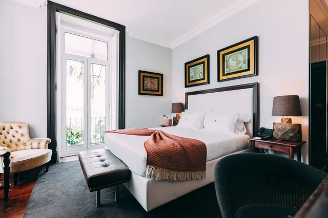غرفة بسرير مزدوج بجاكوزي، Torel Palace Lisbon 1/2