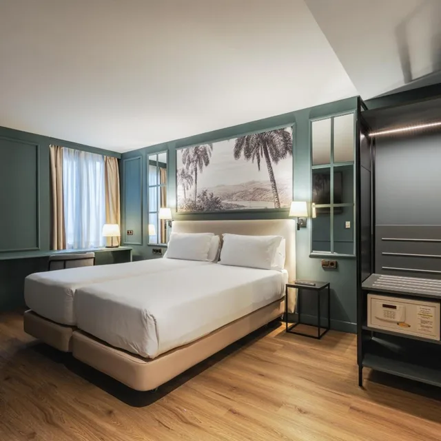 غرفة ديلوكس بسرير مزدوج أو سريرين منفصلين، Luze Castellana Hotel 1/6