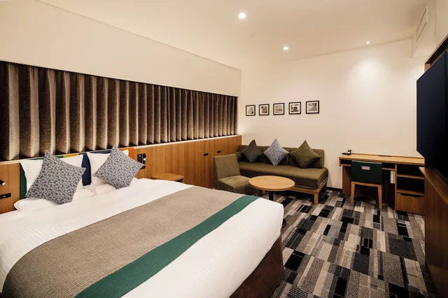 غرفة بسرير كوين لذوي الإعاقة، Hotel Mystays Fukuoka Tenjin Minami 1/1