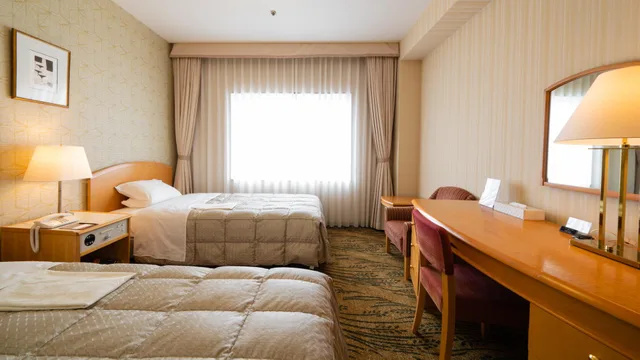 Economy, Twin Beds, City Side, City View، Hotel Okura Niigata 1/1