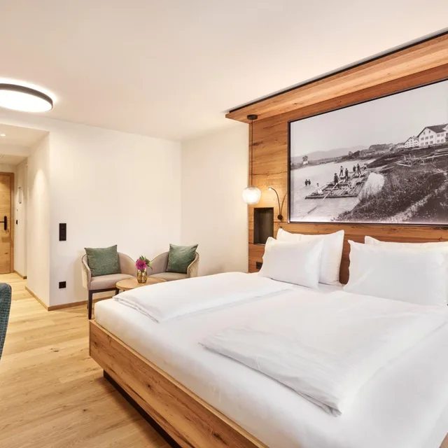 غرفة كومفورت بسرير مزدوج، Hotel Auf der Gsteig 1/6