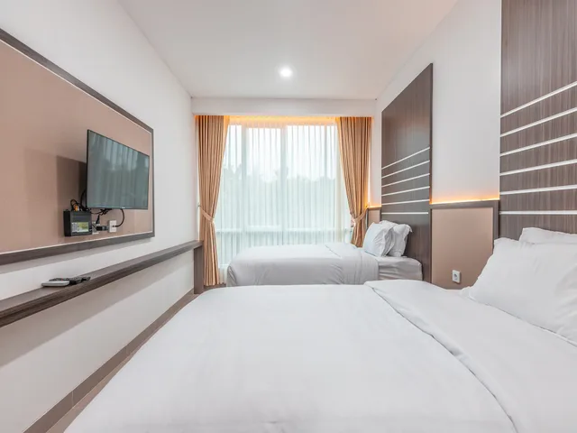 غرفة ديلوكس بسريرين منفصلين، OYO 2233 Bell's Place 1/4