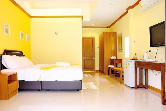 غرفة قياسية بسرير كوين، Moosi Yard Hometel Khaoyai 1/3
