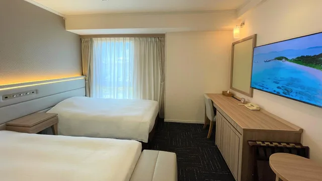 غرفة بسريرين منفصلين بإطلالة على المتنزه، Libre Garden Hotel 1/1