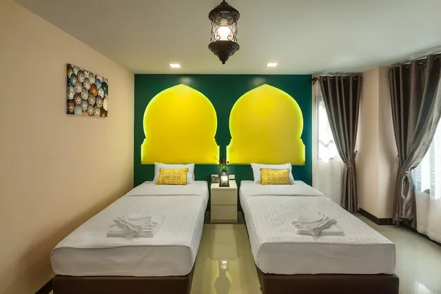 غرفة ديلوكس ركنية بسرير فردي، Casa Marocc Hotel 1/2