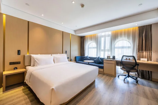 غرفة سوبيريور بسرير كوين، Atour Hotel Zaoyuan Yan'an 1/1