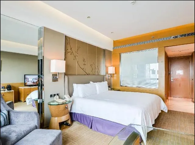 غرفة ديلوكس بسرير مزدوج، Shanghai Hongqiao Airport Boyue Hotel - AirChina 1/2