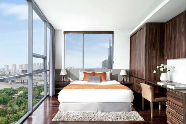 غرفة تنفيذية بغرفتي نوم، Oakwood Hotel and Apartments Saigon 1/4