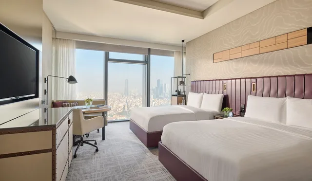 Skyline, 2 Queen Beds, City View، Fairmont Quasar Istanbul 1/10