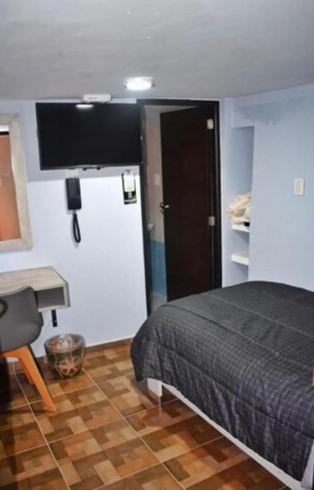 غرفة أساسية مفردة بسرير فردي، Hotel Corazon Mexicano 3/3