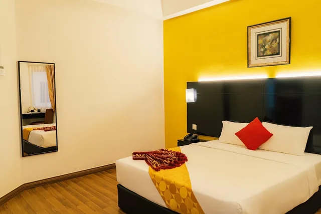 غرفة سوبيريور بسرير كوين، Hotel Sentral Riverview Melaka 1/3