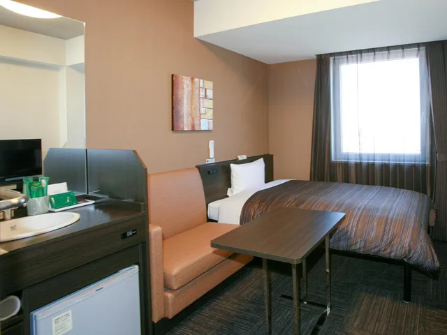 غرفة مفردة بحمام مشترك، Hotel Route-Inn Ishinomaki Chuo 10/10