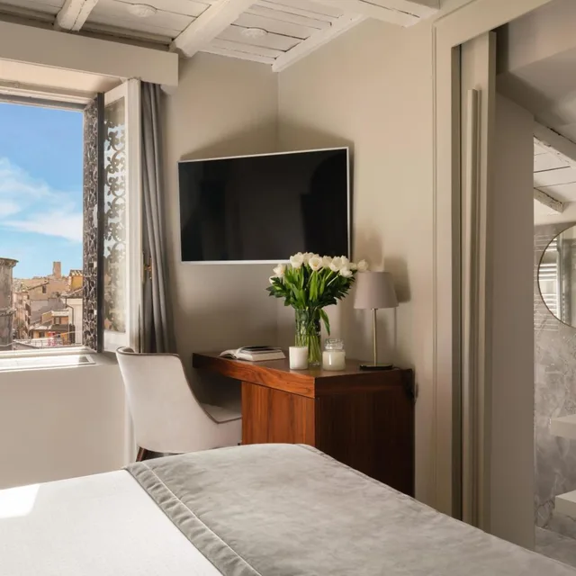 Suite, King Bed, Balcony, Separate Building، Antico Albergo Del Sole Al Pantheon 3/10