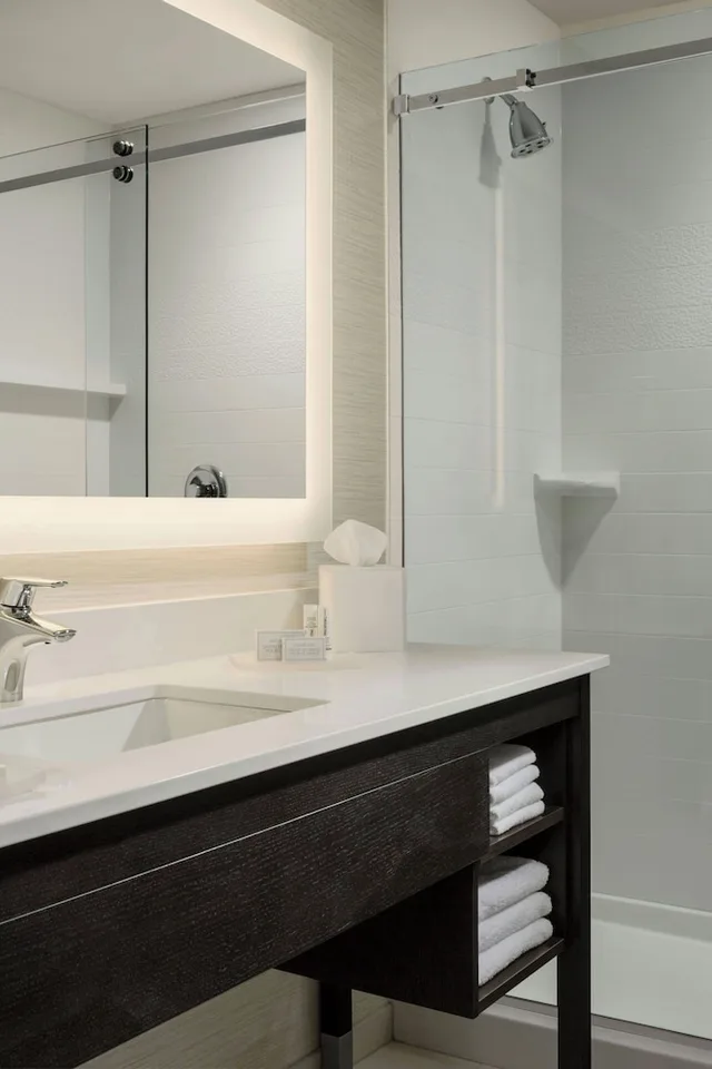 استوديو بسرير كينج مع أريكة، Fairfield Inn Suites Waterbury Stowe 3/4