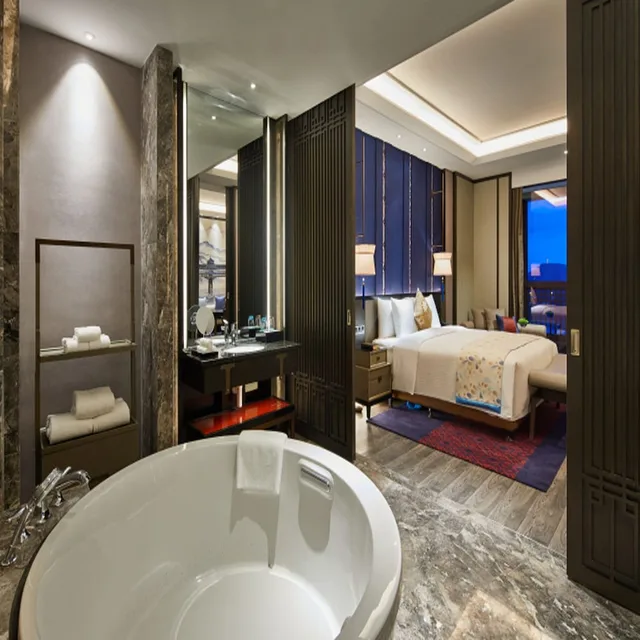 جناح ديلوكس بسرير كينج، Wanda Realm Resort Nanning 2/2