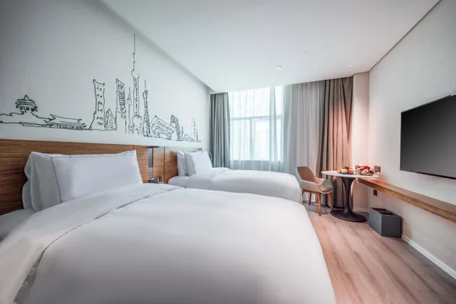 Superior Twin Bed H، UrCove by HYATT Shanghai Wujiaochang 1/1