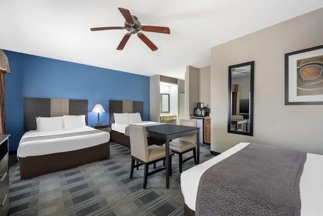 غرفة قياسية بسريرين كوين، Best Western Geneseo Inn 5/10