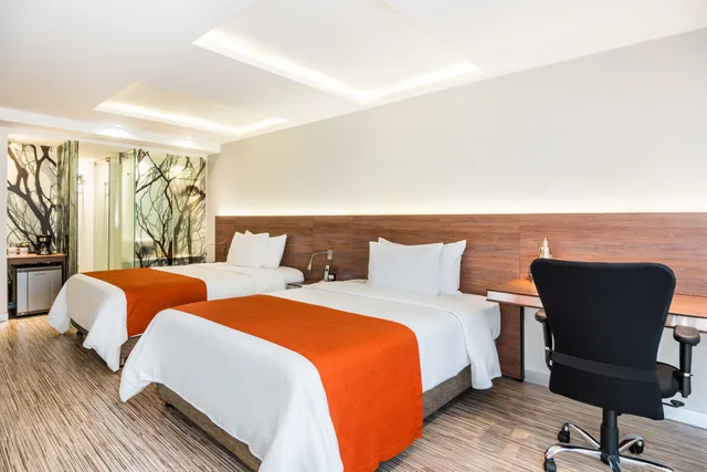 غرفة تنفيذية بسريرين مزدوجين، SHG Bogota 100 Design Hotel 2/3