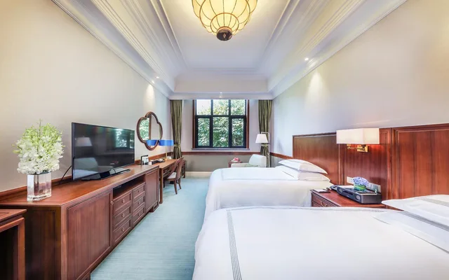 Semi Room, Deluxe, Twin Beds, 2 Semi Double Beds، Zhejiang Xizi Hotel 1/2