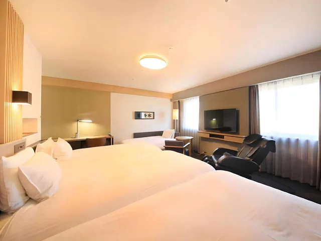 غرفة رباعية بـ4 غرف نوم للمدخنين، Richmond Hotel Yamagata Ekimae 2/2