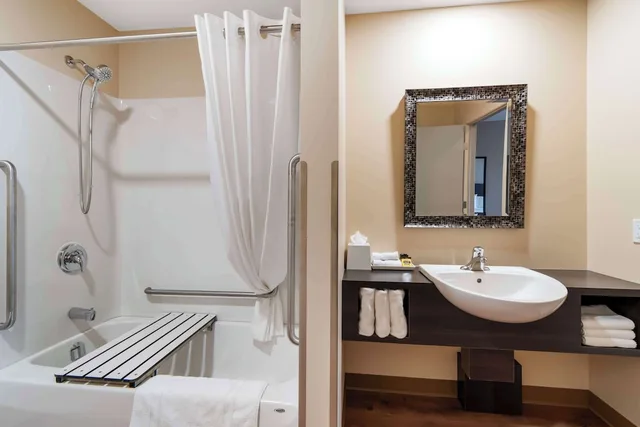 Standard, King Bed, Pet Friendly, Accessible, Villa Inn and Suites, SureStay Collection By Best Western 4/4