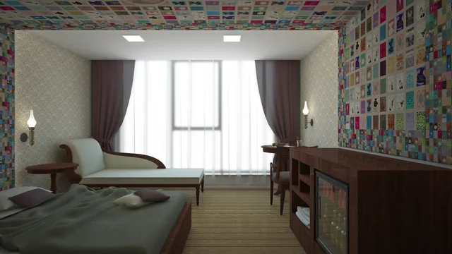 غرفة ديلوكس بسرير كينج، Limehouse Library Hotel 3/4