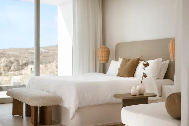Pool, Suite, Single, Side Sea View، Mykonos Flow - Super Paradise 6/10