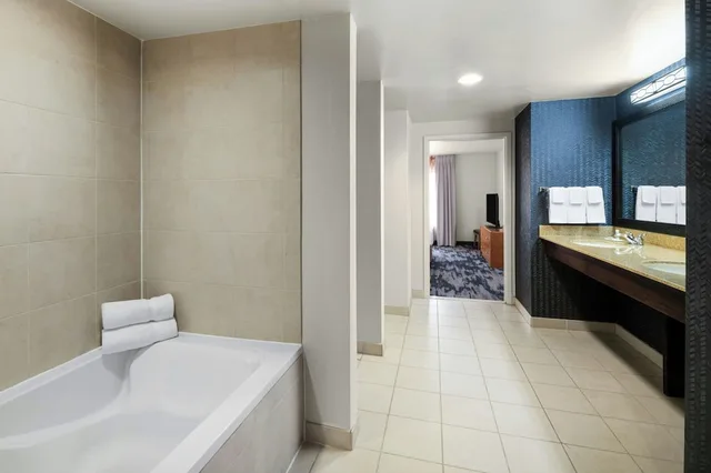 1 Bedroom, Specialty, Suite, King Bed, Sofa, Bathtub، Fairfield Inn Suites Denver Aurora Parker 3/3