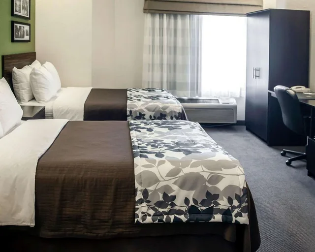 غرفة قياسية بسريرين مزدوجين، Sleep Inn and Suites Hagerstown 4/4