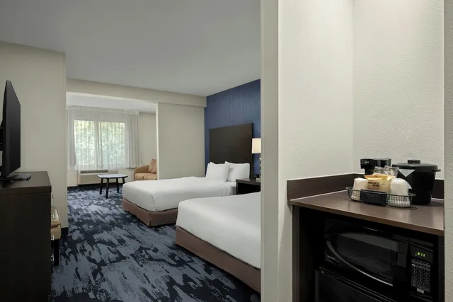 استوديو بسريرين كوين مع أريكة، Fairfield Inn Suites Moscow 5/5