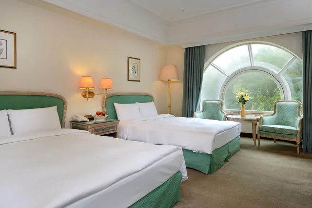 غرفة كلاسيكية رباعية بسريرين مزدوجين، Le Midi Hotel Chitou 5/7