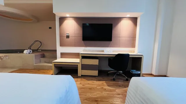جناح بسريرين مزدوجين، Ramada by Wyndham Mexico City Santa Fe 6/10