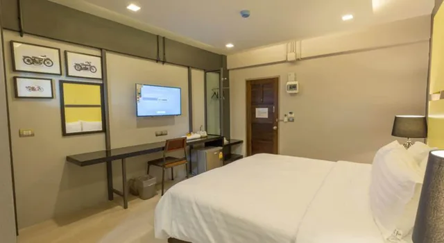 غرفة قياسية بسرير مزدوج، Qoo Hotel 3/10