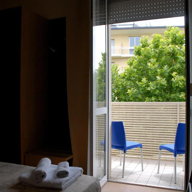 غرفة رباعية بشرفة، Hotel Arno Rimini 4/7