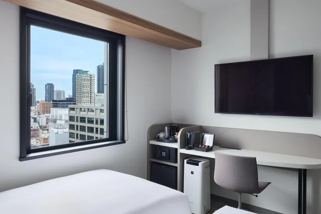 غرفة بريميوم بسريرين منفصلين، Holiday Inn Express Osaka City Centre Midosuji 6/7
