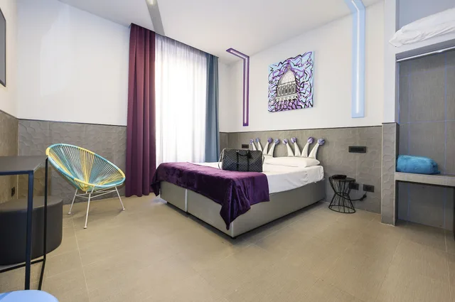 غرفة قياسية بسرير كوين، Relais Dei Papi 7/10