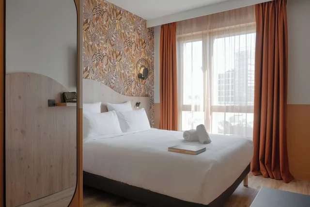 غرفة سوبيريور بسرير كوين وسرير مزدوج، All Suites Hotel Paris Pleyel L’Ile Saint Denis 6/10