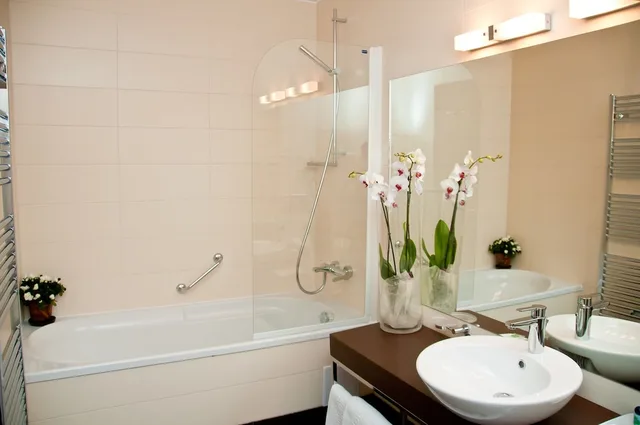 غرفة ديلوكس بسريرين منفصلين بإطلالة على المدينة، Hotel Beyfin 5/6